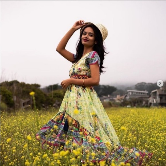 Anthropologie Bhanuni Jyoti Arianna Maxi Dress - Picture 3 of 11